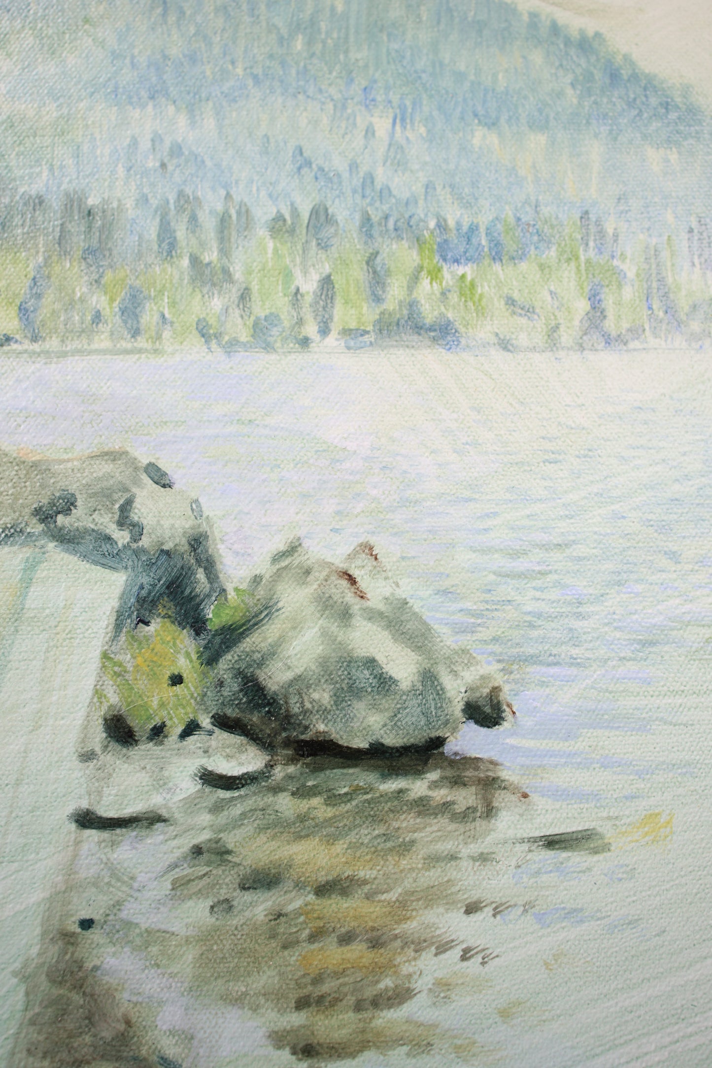 Rattlesnake Lake, 24 x 48in