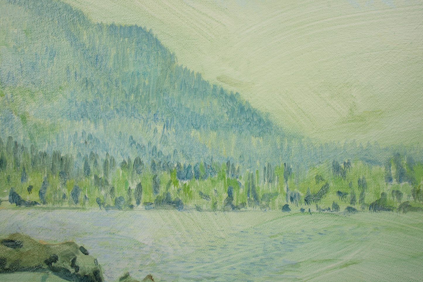 Rattlesnake Lake, 24 x 48in