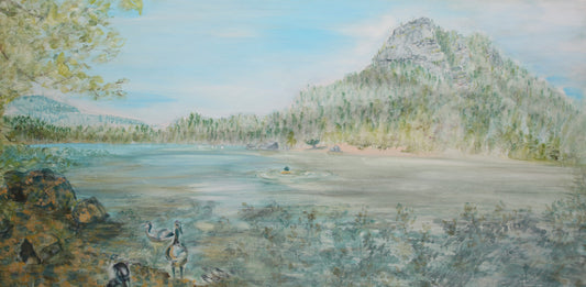 Rattlesnake Lake, 24 x 48 in